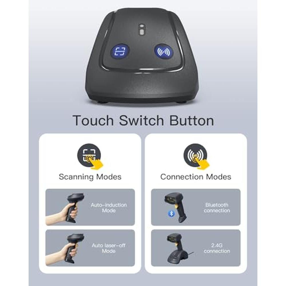 Usb Conectivity Scanner Scanner Inateck | Inateck Wireless Barcode Scanner 1D/2D QR Code ...