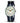 Infantry Mens Military Field Watch,Luminous Glow in the Dark Dial,Analog Tactical Wristwatch w/ 12/24 Hr Time,Japanese Quartz Movement,Breathable Blue Nylon Band,Reliable Work Watch for Men_SilverBlue_1