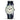 Infantry Mens Military Field Watch,Luminous Glow in the Dark Dial,Analog Tactical Wristwatch w/ 12/24 Hr Time,Japanese Quartz Movement,Breathable Blue Nylon Band,Reliable Work Watch for Men_SilverBlue_1