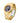 Invicta Men's 19157 Pro Diver Analog Display Japanese Quartz Gold Watch_Blue_1211