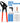 IWISS Angle PEX Crimping Tools Combo Kits for 1/2" & 3/4" Pex Crimp Rings with Go/No-Go Gauge with PEX Pipe Cutter Suits for All US F1807 Standards Copper Rings, Orange_68