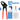 IWISS Combo Angle Head Pex Pipe Plumbing Crimping Tool for Copper Crimp Jaw Sets 1/2" & 3/4" with Go/No-Go Crimp Gauge, Orange_73