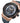 JBW Men's 10-Year Anniversary Saxon 0.16 ctw Diamond Wrist Watch with Leather Bracelet_Black_2674