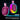JLab Pop Party Portable Bluetooth Speaker, Mulberry, 8+ Hours of Playtime, IP55 Waterproofing, Detachable Loop Handle, Customizable RGB LED Lighting, Lab Sync Up to 100 Speakers, Custom Sound in-App_105