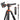 K&F Concept 67 inch Camera Tripod Horizontal Aluminum Tripods Portable Monopod with 360 Degree Ball Head Quick Release Plate for DSLR Cameras T255A4+BH-28L (TM2515T1)_mmBallHeadOrange_1