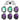 K&F Concept ND PL UV Filter Set Compatible with DJI Flip, 6 Pack UV PL ND8 ND16 ND32 ND64 Neutral Density & Polarizing & UV Protective Filters, HD Optical Glass Multi-Coated Filter_Unknown_1