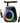 Karaoke Machine for Kids Adults Portable Bluetooth Speaker with 2 Wireless Microphones LED Lights Artistic Design 8-Hour Battery Support Family&Party Choice Fun for All Ages Gifts_Black_1