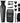 KEMEI Hair Clipper and Shaver Set Professional Cordless Hair Trimmer for Men, Electric Beard Trimmers Double foil shavers, Barber Clipper Hair Cuttings Kit, KM-2299, KM-1102_Black_1
