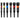 Klein Tools 32946S 4-Inch Power Nut Setters 6-Piece Set, Impact-Rated, Magnetic, Color-Coded, SAE_1