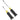 Klein Tools 85442DD Screwdriver Set, Demolition Screwdriver, 1/4-Inch and 5/16-Inch Keystone Tips with Plated Metal Strike Cap, 2-Piece_1