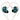 KZ AS10 Monitors Headphone Earbuds 5 Balanced Armature Driver, Noise Cancelling Headphones Wired IEMS Ear Phones with 2 Pin Detachable Cable for Musician Singer Church_Green_1
