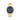 Lacoste Boston Men's Chronograph Watch - Classic Stainless Steel Bracelet- Tachymeter - Water Resistant up to 5ATM/50 Meters - Modern Design for Him - 42mm, BlueGold_1