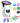 LAKWAR Portable Digital Microscope for Kids & Adults, 200~1000X Pocket Handheld Microscope with Slide Kit, Photo and Video Capture with 2 HD Screen and 32G Micro SD Card_White_1