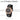 Lancardo Vintage Leather Bracelet Watch: Analog Quartz Rhinestone Bezel Soft Black Cuff Wristwatch for Women Valentine's Day_black_2473