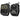 Lenporl Talking Watch 2 Pack, English Talking Watches for The Blind, Clear Female Voice Talking Wrist Watch Self-Setting Atomic Watches for Visially Impaired Adults,Elderly Sports Meeting_Black_1