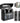 Lewinner Wireless Microphone Set, 2 Transmitters & 1 Receiver, Bluetooth, Ideal for Interviews, With Storage Box_Black_1