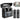 Lewinner Wireless Microphone Set, 2 Transmitters & 1 Receiver, Bluetooth, Ideal for Interviews, With Storage Box_Black_1
