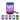 LFS Portable Bluetooth Speakers, Night Light Waterproof, Lightweight Portable Speakers for Travel, Pool, Beach, Biking, Kayak, Gifts for Kids, Women_1
