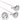 Lightbeam 16" Long Stem Deep Fry Thermometer (2 Pack) with Pot Clip, Instant Read 2" Dial Meat BBQ Turkey Thermometer Candy Thermometer for Deep Fry, Turkey, Grill, Candy & Coffee etc, Silver_573