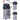 Lily & Drew Nylon Travel Tote Cross-body Carry On Bag with shoulder strap (Dark Blue RGB Arrows)_DarkBlueRgbArrows_537