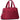 Lily & Drew Nylon Travel Tote Cross-body Carry On Bag with shoulder strap (Raspberry)_Raspberry_1