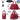 Lily & Drew Nylon Travel Tote Cross-body Carry On Bag with shoulder strap (Raspberry)_Raspberry_710