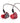 Linsoul 7Hz Salnotes Zero HiFi 10mm Dynamic Driver in-Ear Earphone IEM with Metal Composite Diaphragm Stainless Steel Faceplate Detachable 2Pin OFC Cable (Red, Without Mic)_1