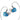 Linsoul Kiwi Ears Orchestra Lite Performance Custom 8BA in-Ear Monitor IEM with Detachable 4-core 7N Oxygen-Free Copper OFC Cable, Handcrafts Faceplate for Audiophile Studio Musician (Blue)_160