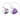 Linsoul Kiwi Ears Orchestra Lite Performance Custom 8BA in-Ear Monitor IEM with Detachable 4-core 7N Oxygen-Free Copper OFC Cable, Handcrafts Faceplate for Audiophile Studio Musician (Purple)_1