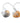 Linsoul Kiwi Ears Orchestra Lite Performance Custom 8BA in-Ear Monitor IEM with Detachable 4-core 7N Oxygen-Free Copper OFC Cable, Handcrafts Faceplate for Audiophile Studio Musician (Orange)_1