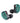 Linsoul KZ AS10 5BA HiFi Stereo in-Ear Earphone High Resolution Earbud Headphone with 0.75mm 2 pin Cable, Five Balanced Armature Drivers, Noise Cancelling(with Mic, Cyan)_1