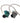 Linsoul KZ ZSX 5BA+1DD 6 Driver Hybrid in-Ear HiFi Earphones with Zinc Alloy Faceplate, Recessed 2 Pin Detachable Cable for Audiophile Musician (Without Mic, Cyan)_1