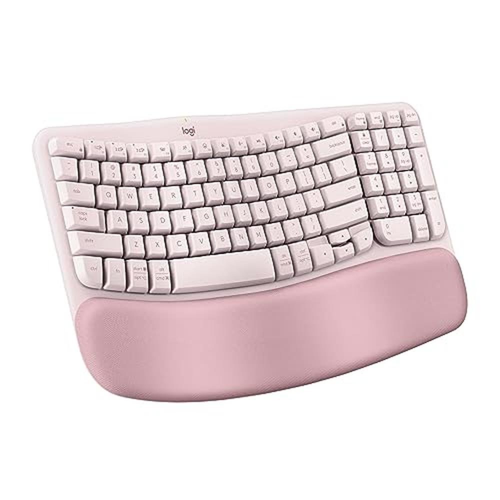 Logitech K35 Logitech Wave Keys Wireless Ergonomic Keyboard | Logitech K350 ...