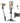 Magnetic Mini Phone Selfie Stick | 4-in-1 Portable Pocket Tripod with Remote and Fill Lights | Perfect for iPhone and Android