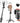 Phone Magnetic Tripod | 2-in-1 Magsafe Stand Clip | Portable Pocket Size Selfie Stick with Wireless Rechargeable Remote Control