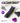 MANSCAPED The Lawn Mower 5.0 Ultra TCS Special Edition Men's Groin & Body Hair Trimmer Dual-Head SkinSafe Trimmer & Foil Blades, Waterproof Wet/Dry Groomer, USB-C Rechargeable with Travel Case_PurpleTcsSpecialEdition_85