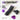 MANSCAPED The Lawn Mower 5.0 Ultra TCS Special Edition Men's Groin & Body Hair Trimmer Dual-Head SkinSafe Trimmer & Foil Blades, Waterproof Wet/Dry Groomer, USB-C Rechargeable with Travel Case_PurpleTcsSpecialEdition_85