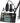 MAONO Podcast Equipment Bundle Audio mixer All-in-One Podcast Production Studio with 3.5mm Microphone for Live Streaming, Podcast Recording, PC, Smartphone, DJ MaonoCaster Lite (AU-AM200-S6 Black)_1