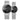 MASTOP Swiss Brand Couple Watch Men Women Silver Mesh Strap Waterproof Watches (Silver Black), SilverBlack_1