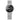MASTOP Swiss Brand Couple Watch Men Women Silver Mesh Strap Waterproof Watches (Silver Black), SilverBlack_439