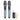 Meloace Rechargeable Wireless Microphone, Two Metal UHF Microphones with 1/4" Receiver, Plug-and-Play for Karaoke Singsing, Lecture, Stage Performance, PA System (Light Blue)_LightBlue_1