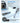Meloace Rechargeable Wireless Microphone, Two Metal UHF Microphones with 1/4" Receiver, Plug-and-Play for Karaoke Singsing, Lecture, Stage Performance, PA System (Light Blue)_LightBlue_1709
