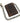 Men's RFID Blocking Trifold Vintage Leather Biker Chain Wallet With Snap Closure (Brown)