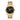 Michael Kors Men's Watch, Slim Runway Three-Hand Gold-Tone Stainless Steel Men's Watch_1