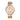 Michael Kors Watch for Women, Parker Three-Hand Rose Gold-Tone Stainless Steel Women's Watch, RoseGoldLogo_1