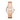 Michael Kors Watch for Women, Parker Three-Hand Rose Gold-Tone Stainless Steel Women's Watch, RoseGoldLogo_184