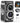 Mini Vintage Digital Camera, Portable Retro Twin-Lens Reflex Style Digital Camera with 16GB Card, 12MP Photos, Autofocus, 1080P FHD Video, 1000mAh Battery and Dual Filters, Perfect for Boys & Girls_Black_1