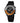 Minskolei Shield New Men's Wristwatch GMT Mechanical Automatic Watch 43MM Traveler Series Built-in Rotating Dual Time Zone Bezel, Stainless Steel Sapphire Glass 100M Waterproof Sports Rubber Strap_SteelBlack_1