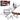 Mochantum Push Up Bar - Heavy-Duty Stainless Steel Pushup Stands with Non-Slip Base, 501LB Capacity, Portable Home Gym Equipment for Strength Training & Floor Workouts,White_silver_1