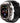 MOFREE Transparent Case with Rubber Band Compatible with Apple Watch Band 45mm, Rugged Band for Apple Watch Series 9 45mm Band Men, Shockproof Clear Protective Bumper Cover with Rubber Strap for_BlackBlack_1